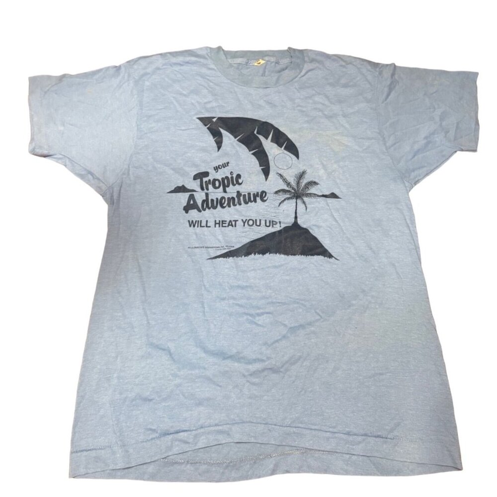 Graphic Shirt Ultrascope Tropic Adventure Snowrific Medium Blue T-Shirt